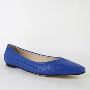 BOTTEGA VENETA Intrecciato Leather Ballet Flats